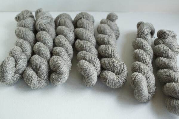 Kora Yarn - Light Grey brown - 100 g skein - Image 2