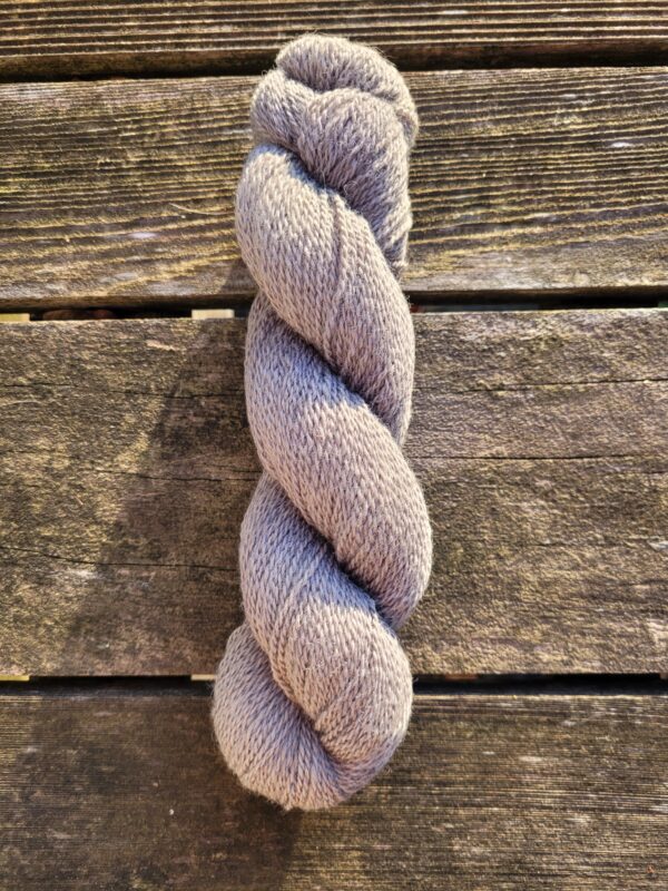 Sola Yarn - Dyed with Hopi Black Dye Sunflower - 100 g skein