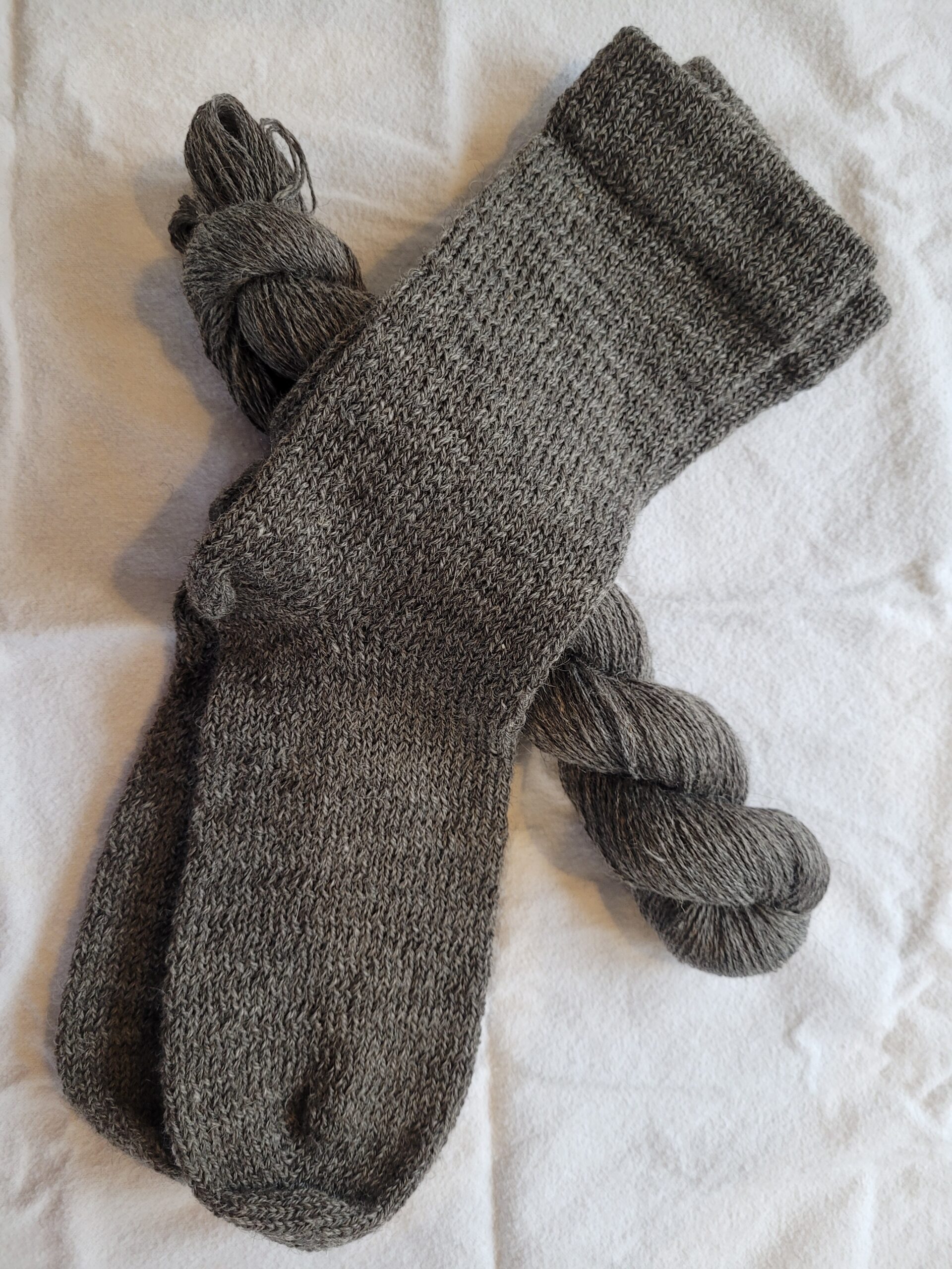 Tempest Yarn - Graphite - 100 g skein - Image 2